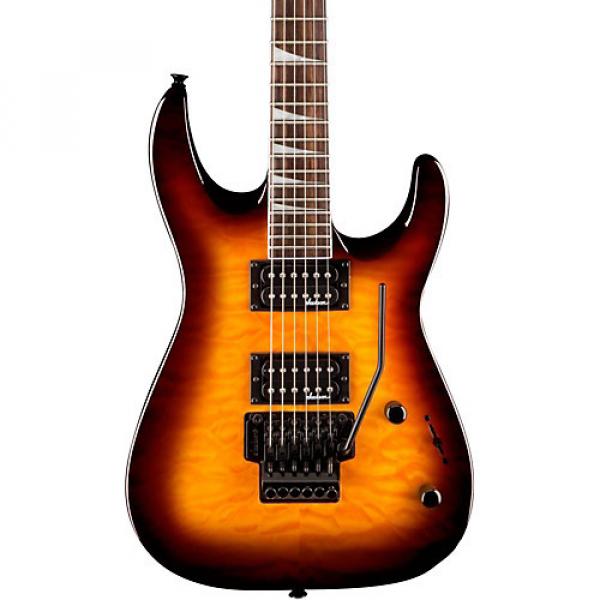 Jackson JS32Q Dinky DKA Quilt Maple Top Electric Guitar Transparent Amber #1 image