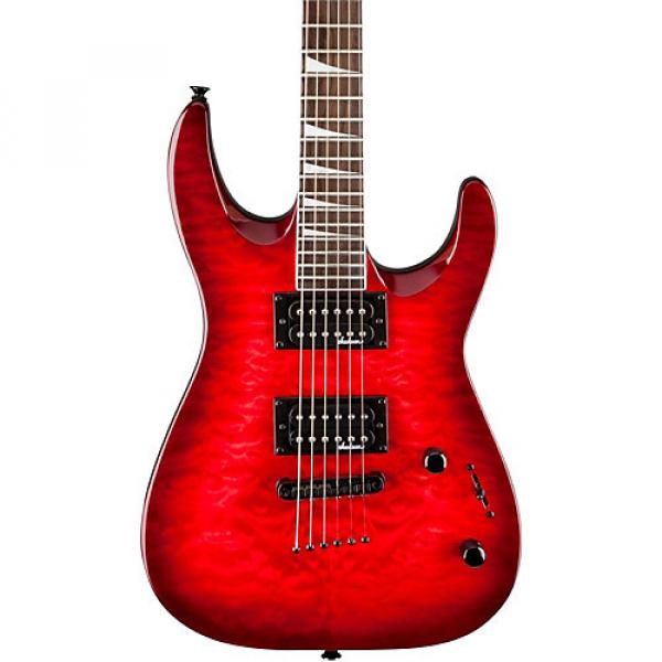 Jackson JS32TQ Dinky DKA Quilt Maple Top Electric Guitar Transparent Red #1 image