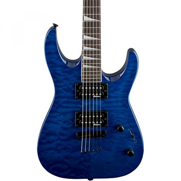 Jackson JS32TQ Dinky DKA, QM Electric Guitar Transparent Blue #1 image