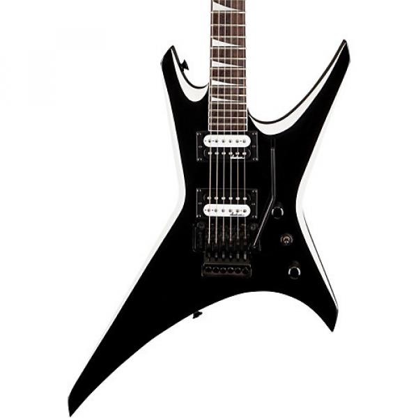 Jackson JS32 Warrior Electric Guitar Black with White Bevel #1 image