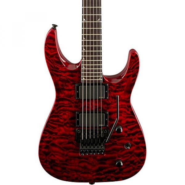 Jackson SLATXMGQ3-6 Soloist X Series Quilt Maple Top Electric Guitar Transparent Red #1 image