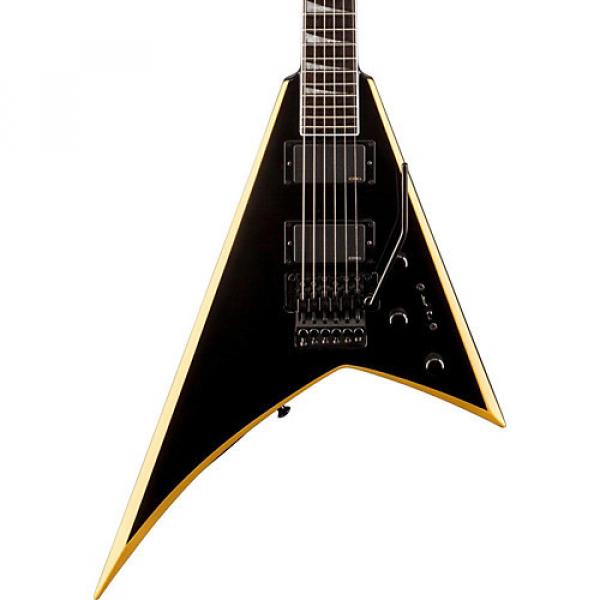 Jackson RRXMG Rhoads Electric Guitar Black with Yellow Bevels Rosewood #1 image