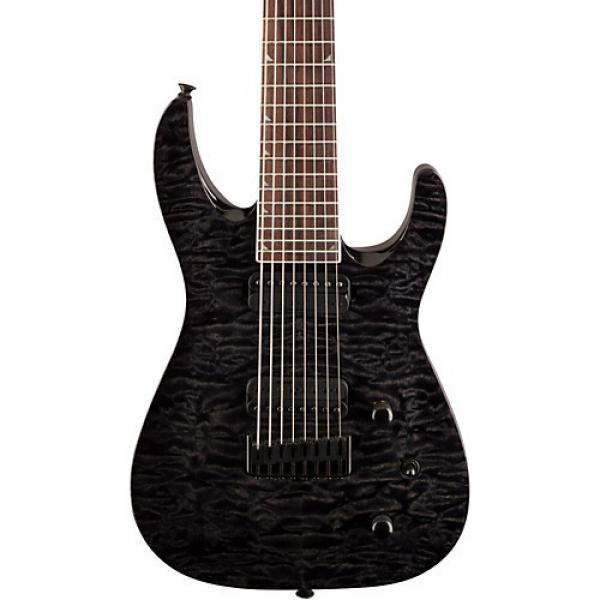 Jackson SLATHX 3-8 Quilted Maple Top 8-String Electric Guitar Transparent Black #1 image