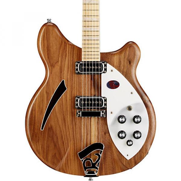 Rickenbacker 360W Hollowbody Electric Guitar Natural Walnut #1 image