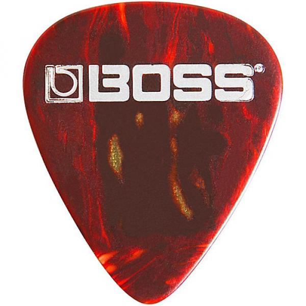 Boss Shell Celluloid Guitar Pick Thin 12 Pack #1 image