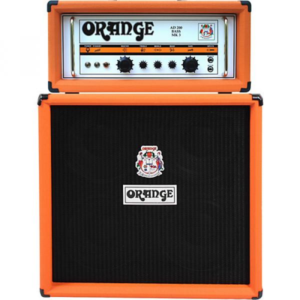 Orange Amplifiers AD Series AD200B 200W Tube Bass Amp Head Orange #1 image