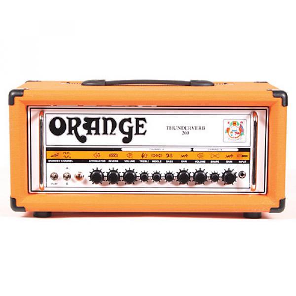 Orange Amplifiers Thunderverb 200 Series TH200HTC 200W Tube Guitar Amp Head Orange #1 image