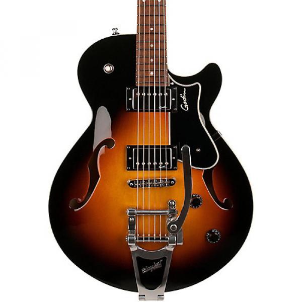 Godin Montreal Premiere HD Electric Guitar with Bigsby Sunburst #1 image