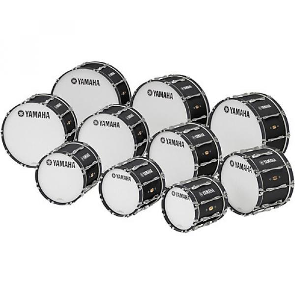 Yamaha 22" x 14" 8300 Series Field-Corps Marching Bass Drum Black Forest #1 image