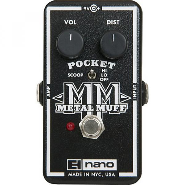 Electro-Harmonix Nano Pocket Metal Muff Distortion Guitar Effects Pedal #1 image