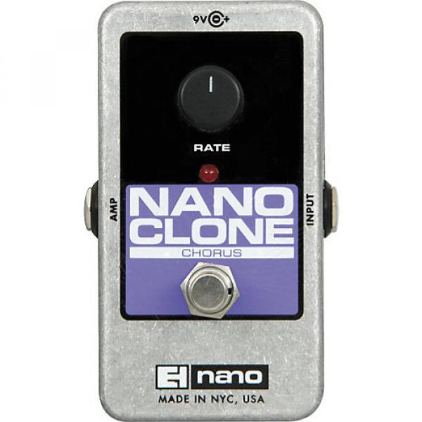 Electro-Harmonix Nano Clone Chorus Guitar Effects Pedal #1 image