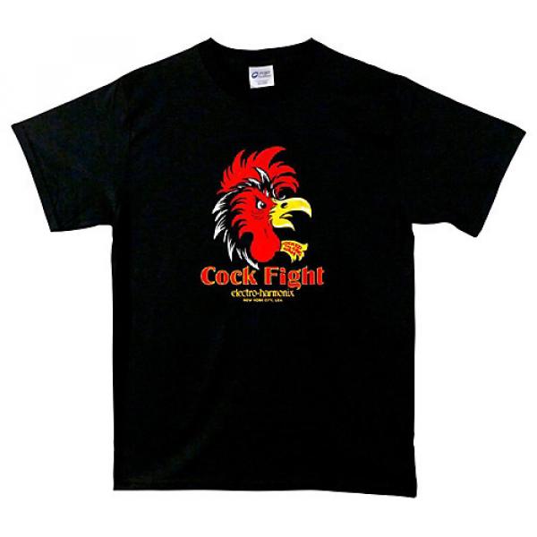 Electro-Harmonix Cock Fight T-Shirt Medium Black #1 image