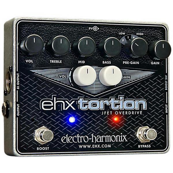 Electro-Harmonix EHXTortion JFET Overdrive Guitar Effects Pedal #1 image