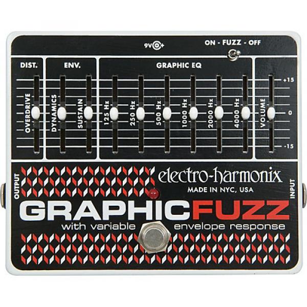 Electro-Harmonix Graphic Fuzz XO Fuzz Guitar Effects Pedal #1 image