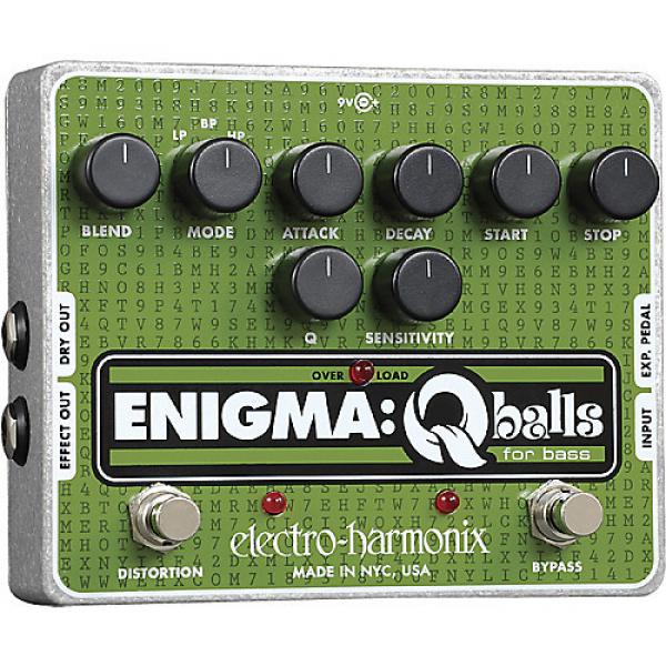 Electro-Harmonix Enigma Qballs Envelope Filter Bass Effects Pedal #1 image