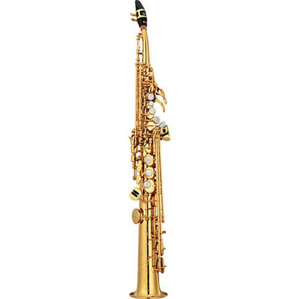 Yamaha Custom YSS-82Z Series Professional Soprano Saxophone with Curved Neck Lacquer #1 image