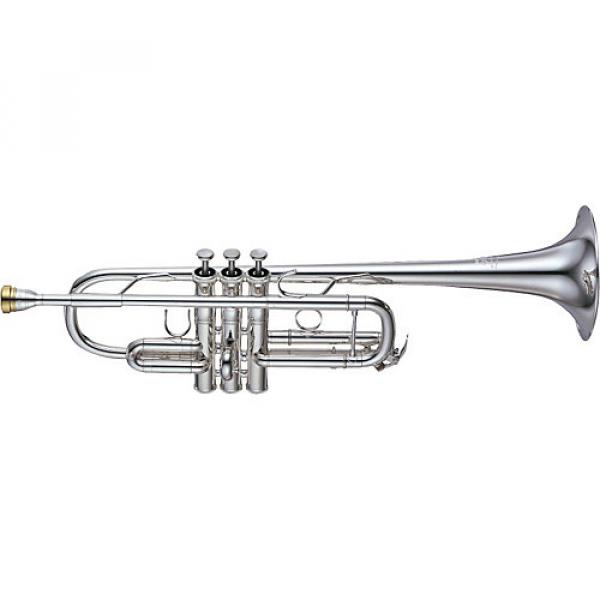 Yamaha YTR-8445 Xeno Series C Trumpet Silver Yellow Brass Bell #1 image
