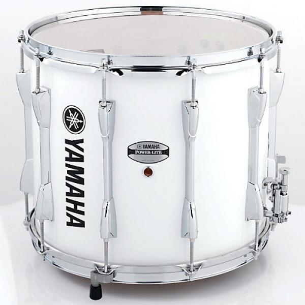 Yamaha Power-Lite Marching Snare Drum White Wrap 14 in. #1 image