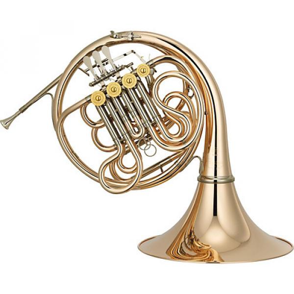 Yamaha YHR-871GD Custom Series Double Horn, Detachable Gold Brass Bell #1 image