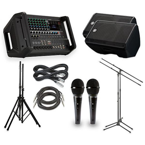 Yamaha EMX7 with CBR PA Package 12" Mains #1 image