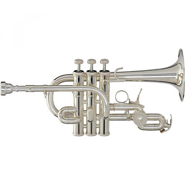 Yamaha YTR-9825 Custom Series Bb / A Piccolo Trumpet Silver #1 image