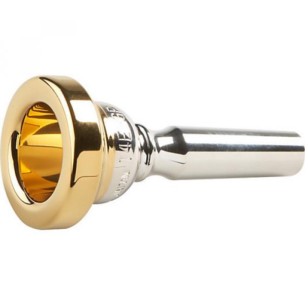 Yamaha Cornet Mouthpiece Gold-Plated Rim and Cup (Short Shank) 14E #1 image