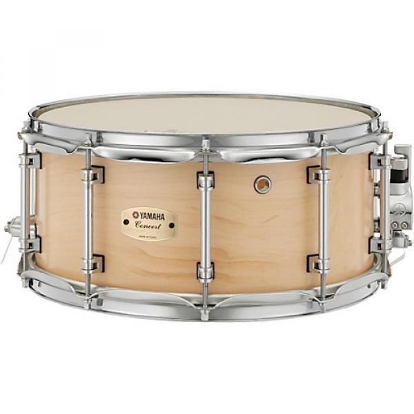 Yamaha Concert Series Maple Snare Drum 14 x 6.5 in. Matte Natural #1 image