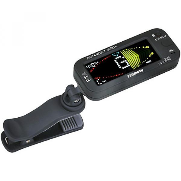 Fishman FT-4 Clip-On Digital Tuner and Metronome with Color Screen #1 image