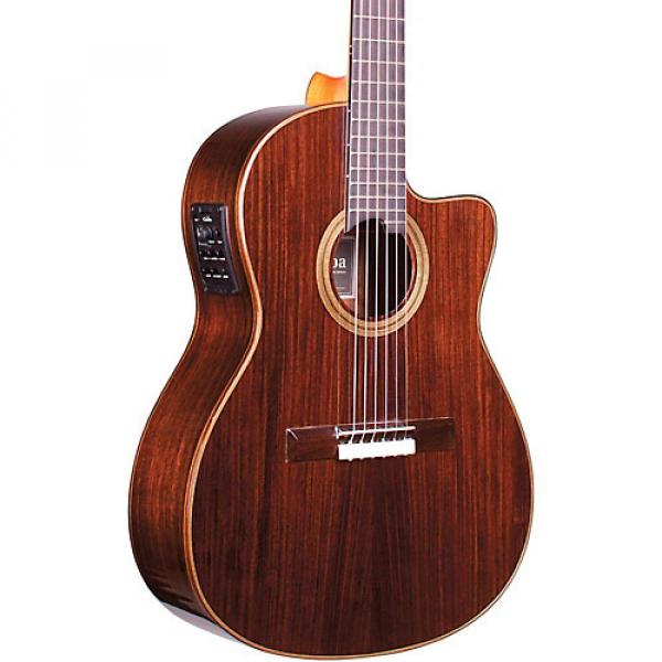 Cordoba Fusion 12 Rose Acoustic-Electric Nylon String Classical Guitar Natural #1 image