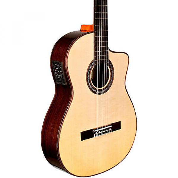 Cordoba GK Pro Maple Nylon-String Flamenco Acoustic-Electric Guitar Natural #1 image
