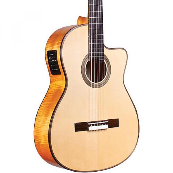 Cordoba Fusion 12 Maple Acoustic-Electric Nylon String Classical Guitar Natural #1 image