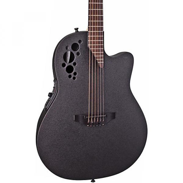 Ovation Elite 1778 TX Acoustic-Electric Guitar Black #1 image