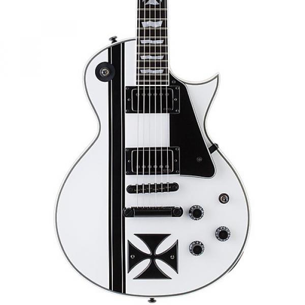 ESP LTD James Hetfield Signature Iron Cross Electric Guitar Snow White #1 image