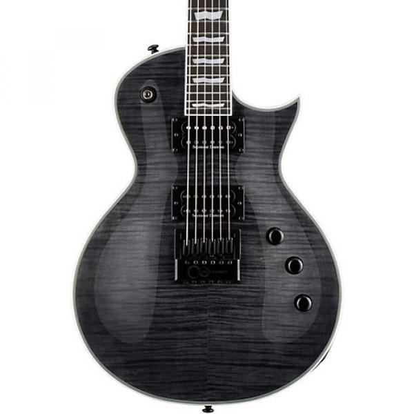 ESP LTD EC-1000ET Evertune Electric Guitar See-Thru Black #1 image