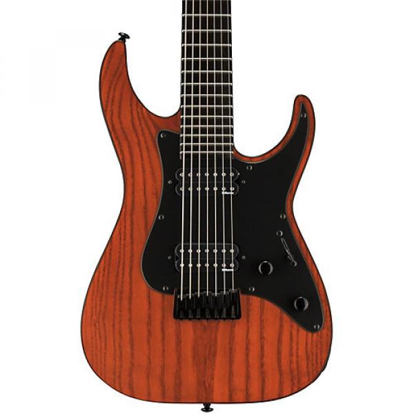 ESP LTD Alex Wade AW-7 Baritone Electric Guitar Padouk Brown Satin #1 image