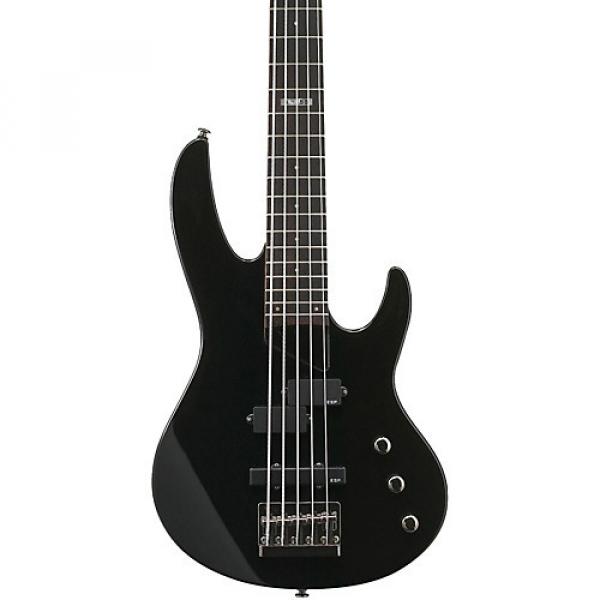 ESP LTD B-55 5-String Bass Guitar Black #1 image