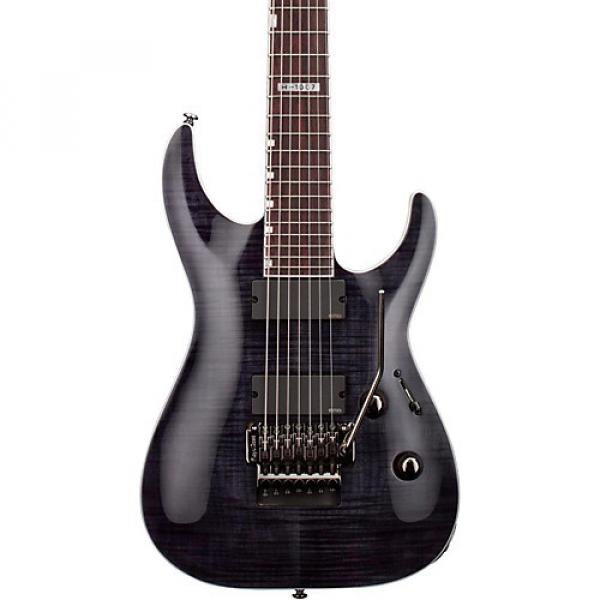 ESP LTD H-1007 7-String with Tremolo Electric Guitar See-Thru Black #1 image