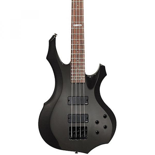 ESP F-104 Electric Bass Black #1 image
