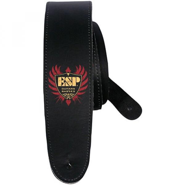 ESP 2.5" Leather Strap ESP Shield Logo #1 image