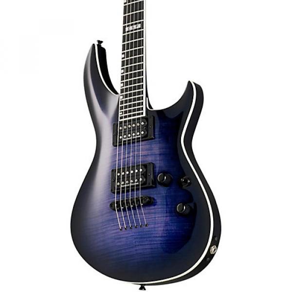 ESP E-II Horizon-3 Flame Maple Electric Guitar Reindeer Blue #1 image