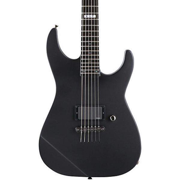 ESP E-II M-I Neck Thru Electric Guitar Satin Black #1 image