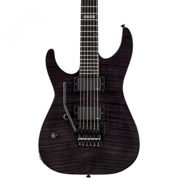 ESP E-II M-2 Left Handed Electric Guitar See-Thru Black #1 image