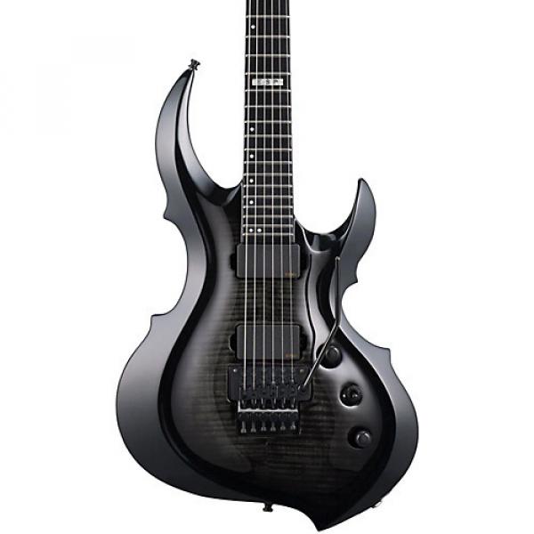 ESP E-II FRX Electric Guitar See-Thru Black Sunburst Flame Maple #1 image