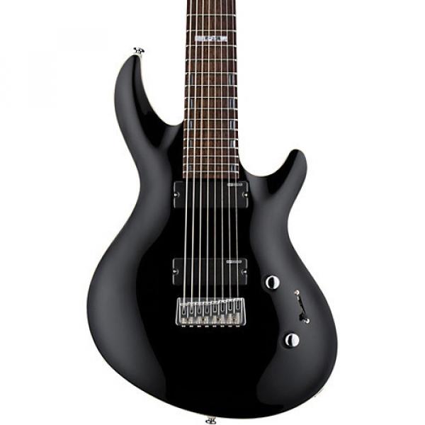 ESP LTD Javier Reyes JR-208 8-String Electric Guitar Black #1 image