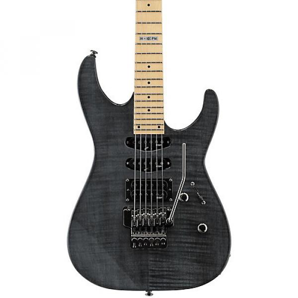 ESP LTD M-103 Flame Maple Electric Guitar See-Thru Black #1 image