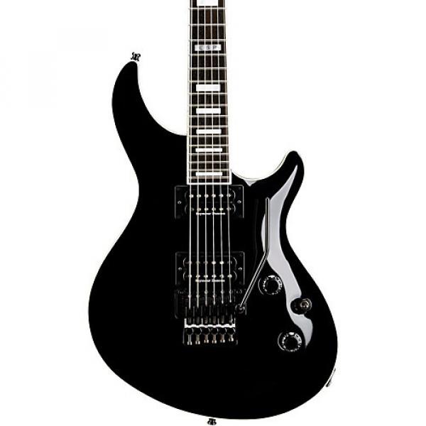 ESP E-II Mystique Electric Guitar with Floyd Rose Black #1 image