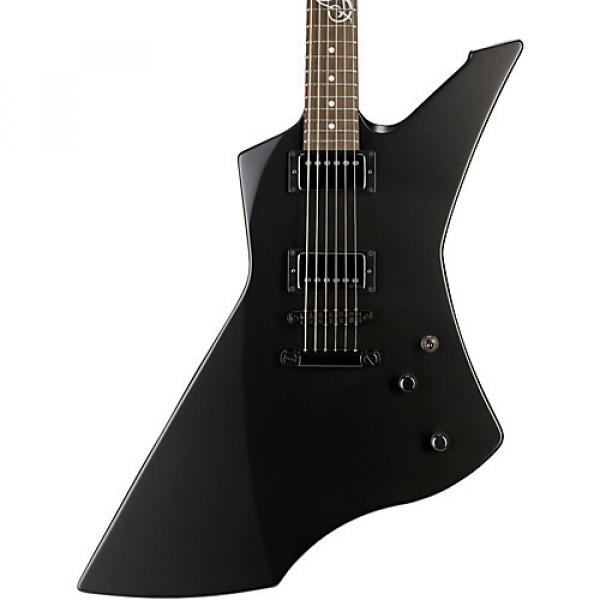 ESP Hetfield Snakebyte Electric Guitar Black Satin #1 image