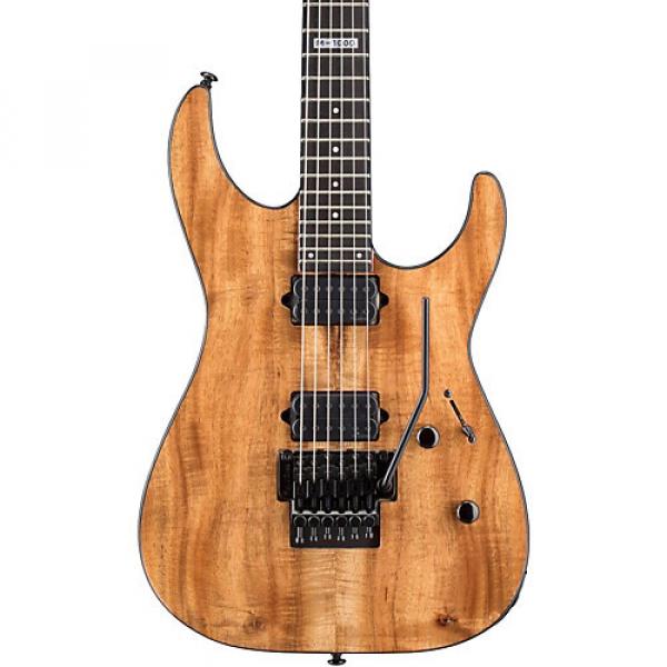 ESP M-1000 Limited Edition Koa Electric Guitar Natural #1 image
