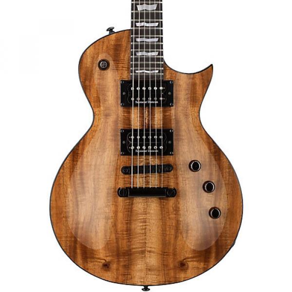 ESP EC-1000 Limited Edition Koa Electric Guitar Natural #1 image