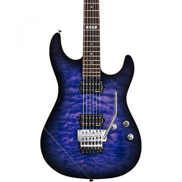 ESP E-II ST-2FM Electric Guitar Reindeer Blue #1 image